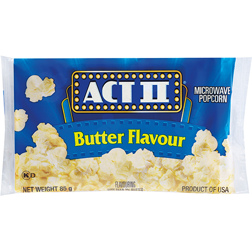 Act Ii Microwave Popcorn Butter 85g