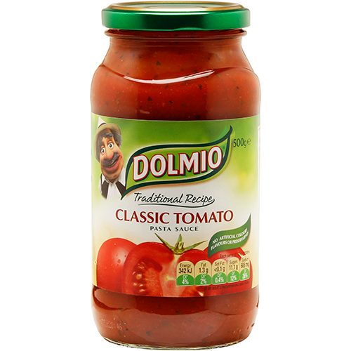 Dolmio Pasta Sauce Tomato Classic 500g