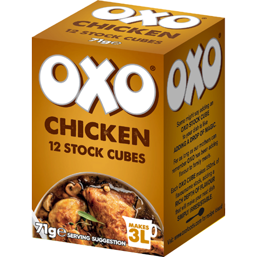 Oxo Stock Cubes Chicken 71g