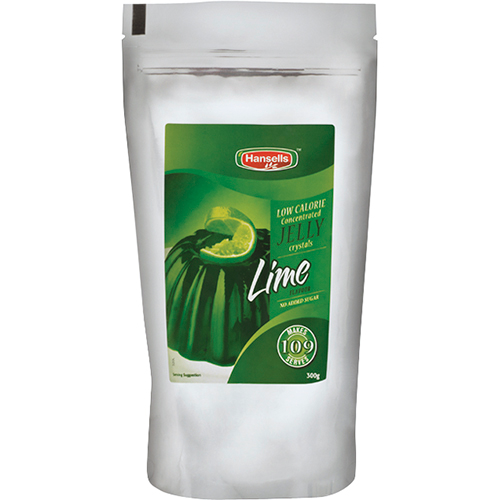 Hansells Jelly Low Cal Lime 300g