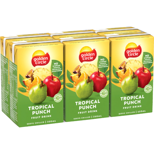 Golden Circle 25% Trop Punch 6pk 250ml