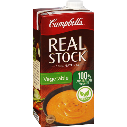 Campbells Real Stock Vegetable 1l