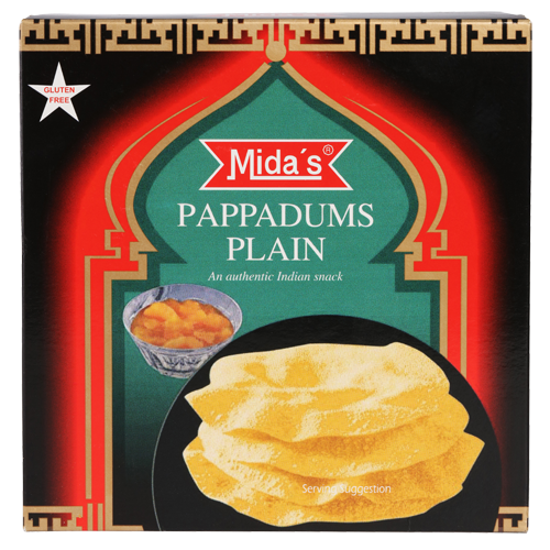 Midas Papad Plain 110g