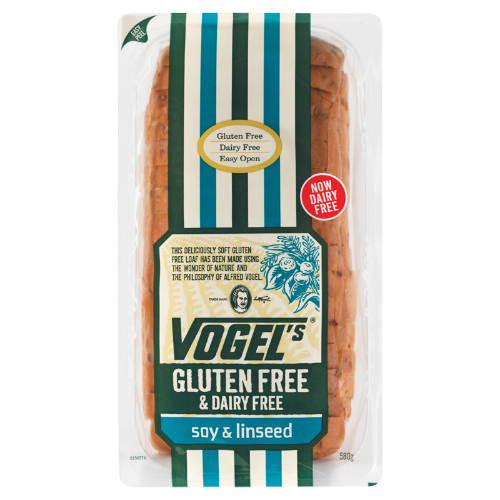 Vogels Gluten Free Soy/Linseed 580g