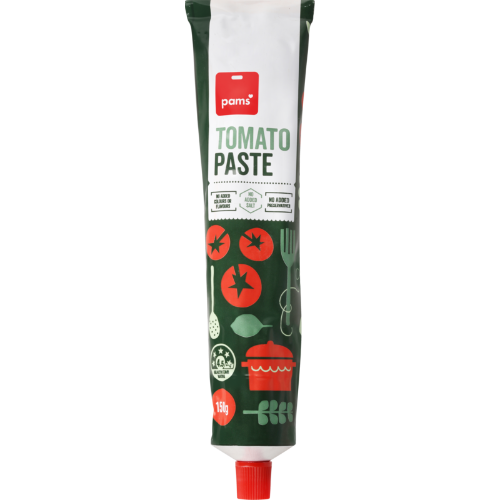Pams Tomato Paste Tube 150g