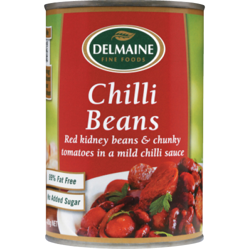 Delmaine Pulses Chilli Beans 420g
