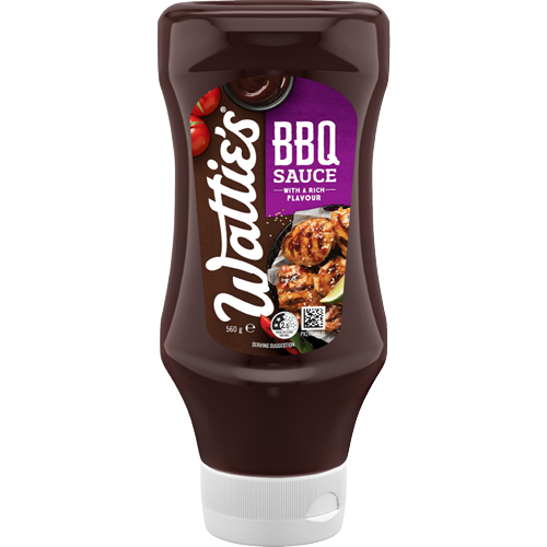 Watties Bbq Sauce Upside Down 560g