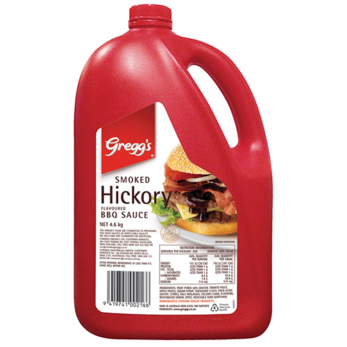 Greggs Sauce Smoked Hickory 4.6kg
