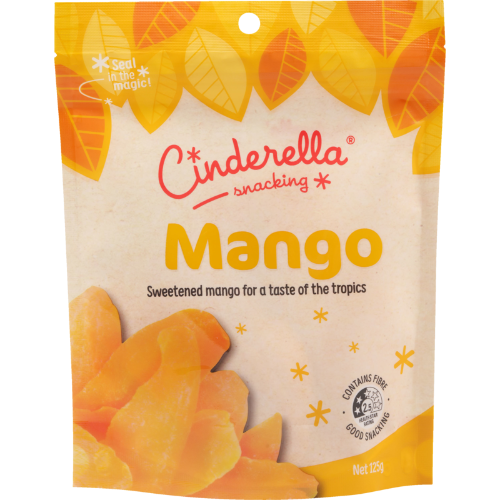 Cinderella Dried Mango 125g