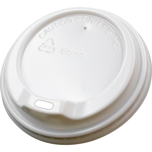 G/Planet Wh Raised Sipper Lid 86mm 100s