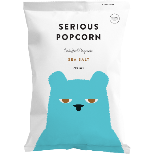 Serious Popcorn Sea Salt 70g