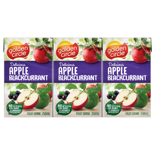 Golden Circle Apl/Blckcrrnt 250ml 6pk