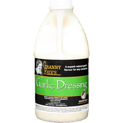 Granny Fayes Sauce Green Garlic 1kg