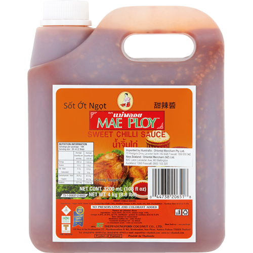 Mae Ploy Sauce Sweet Chilli 3l