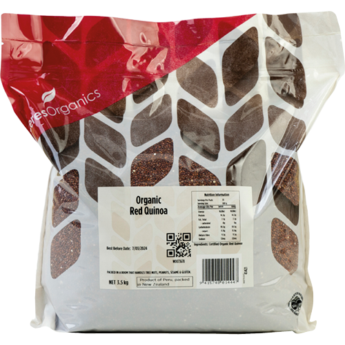 Ceres Organics Seeds Red Quinoa 3.5kg