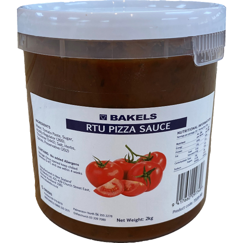 Bakels Pizza Sauce 2kg