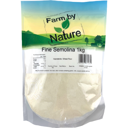 Farm By Nature Semolina Fine 1kg