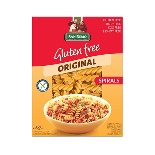 San Remo Gluten Free Pasta Spirals 350g