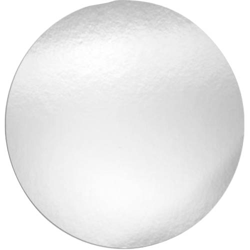 Gobake 2mm Cake Disc Round Silver 9in 50pk