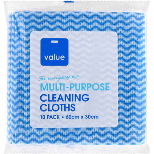 Value Cleaning Cloth Multi Purpose 10s