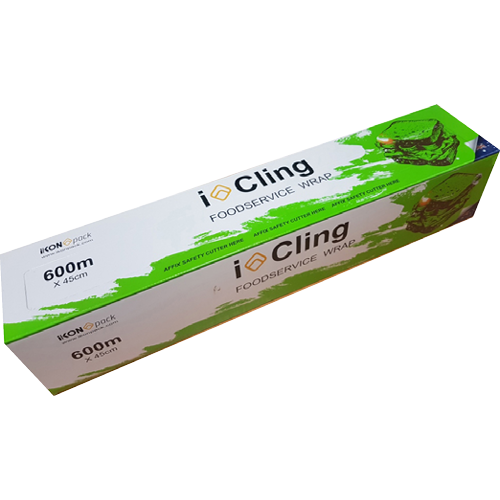 Ikon Cling Wrap Cutter Bar 45cmx600m