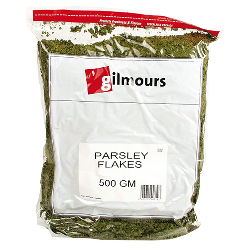 Gilmours Parsley Flakes 1-2mm Cut 500g