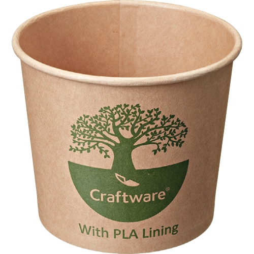 Craftware Round Container 24oz Pla 25pk