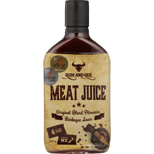 Rum And Que Bbq Sauce Meat Juice 500g