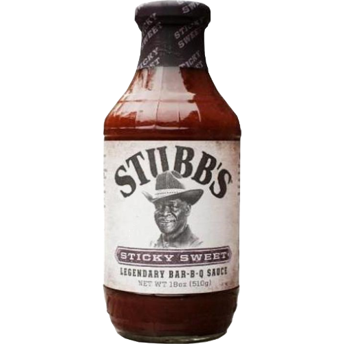 Stubbs Sticky Sweet Bbq Sauce 510g