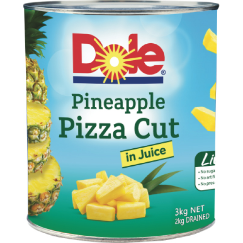 Dole Pineapple In Juice Pizza Cut 3kg
