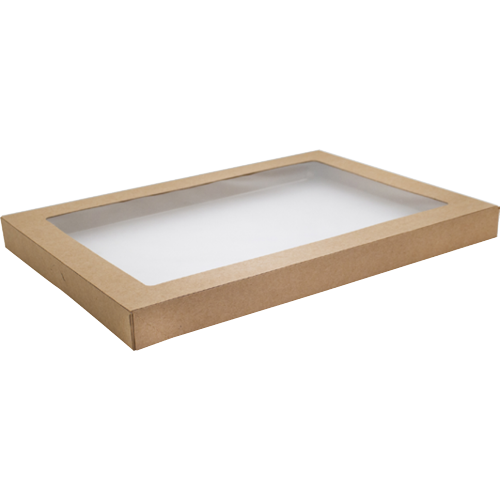 Hutamaki Kraft Catering Box Lid Med 10pk