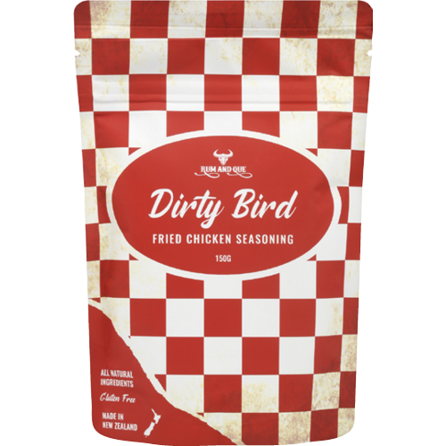 Rum And Que Dirty Bird Chkn Coat 150g