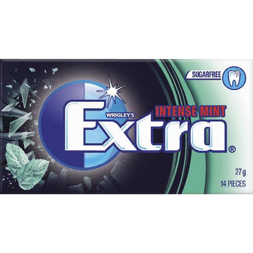Wrigleys Extra Intense Mint Gum 27g