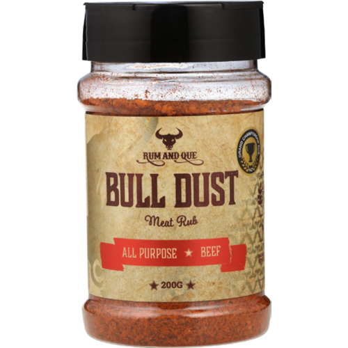 Rum And Que Bbq Rub Bull Dust 200g