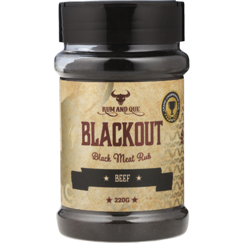 Rum And Que Bbq Rub Blackout 220g