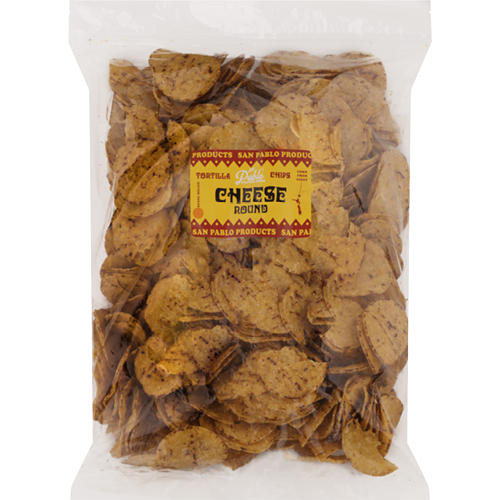 San Pablo Gf Round Cheese Corn Chips 1kg