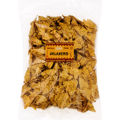 San Pablo Gf Jalapeno Corn Chips 1kg