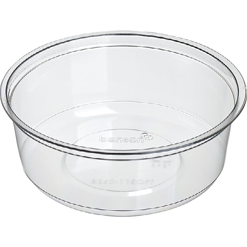 Bonson RPET Round Cont 115mm 360ml 50pk