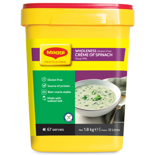 Maggi Soup Wholeness Cream Spinach 1.8kg