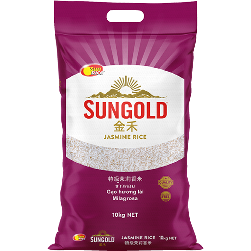 Sunrice Sungold Jasmine Rice 10kg