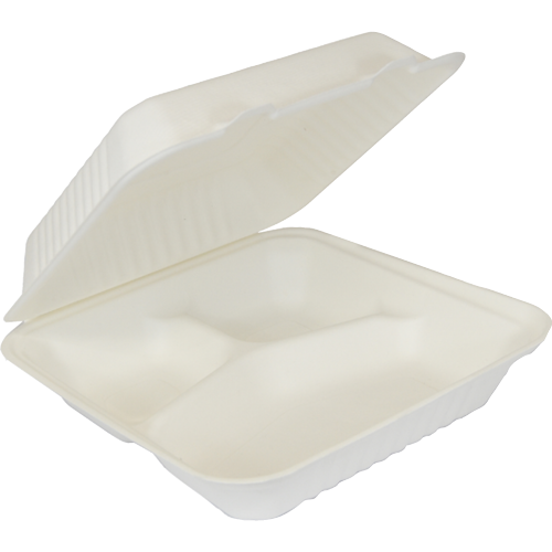 Ikonpack Clmshell Dinner L 3 Comp 100pk