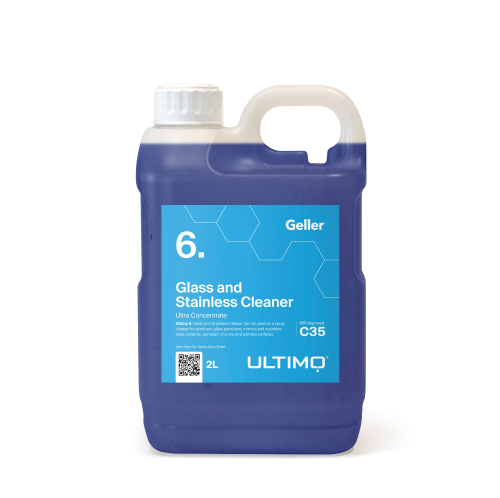Geller Ultimo #6 Glass Ss Cleaner 2l