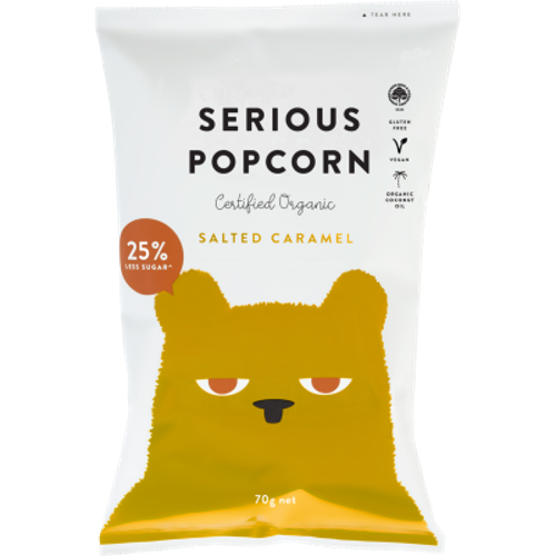 Serious Popcorn Salted Caramel 70g