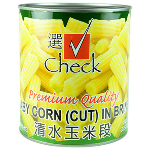 Check Baby Corn Cuts In Brine 2950g