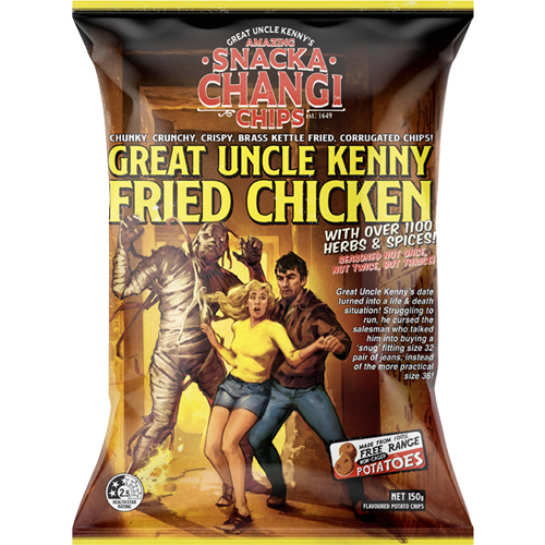Snacka Changi Ptato Chp Ktl Fr/Chkn 150g