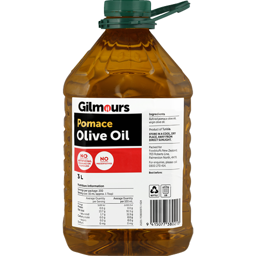 Gilmours Olive Oil Pomace 3l