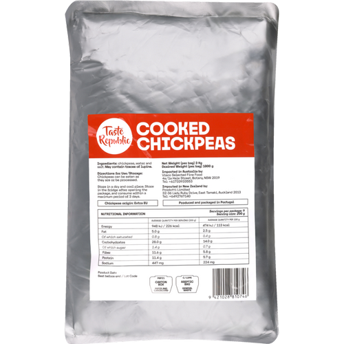 Taste Republic Chickpeas In Pouch 3kg