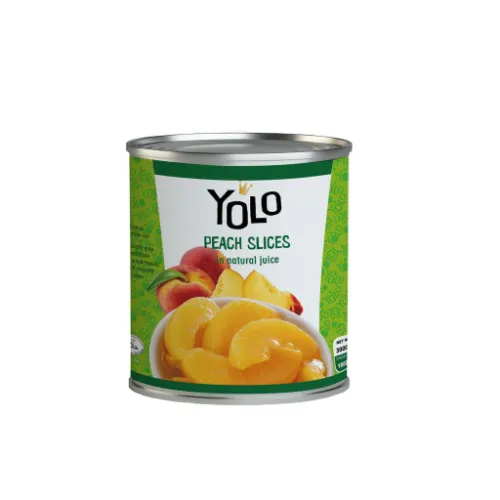 Yolo Canned Peaches Slice In Nat Jce 3kg