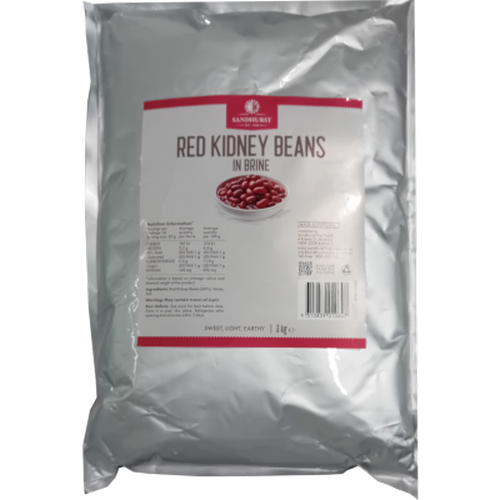 Sandhurst Beans Red Kidney 3kg Pouch