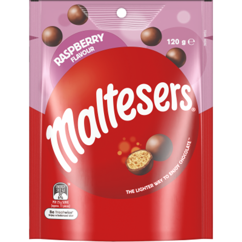 Maltesers Raspberry Pouch 120g